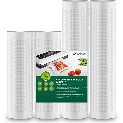 Three 8x20 Rolls Commercial Grade Food Freshing Vacuum Sealer Bags Any Machine for sale online